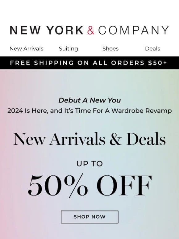 Debut A New You✨ New Arrivals & Deals Up To 50% Off!