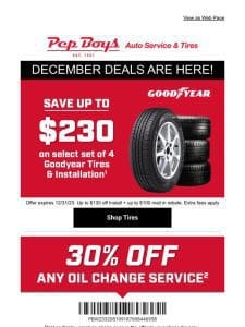 December offers are HERE!