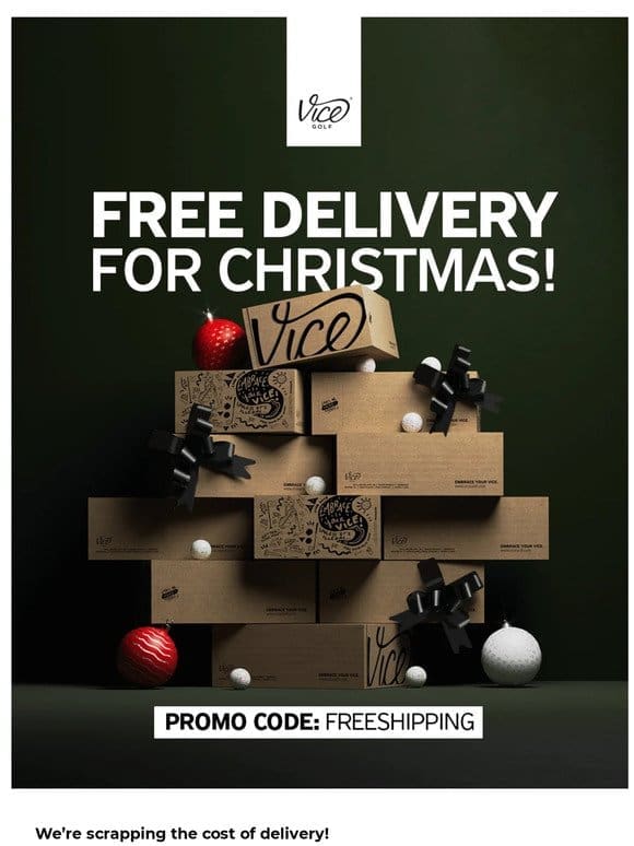 Don’t Forget Your Gift: FREE SHIPPING