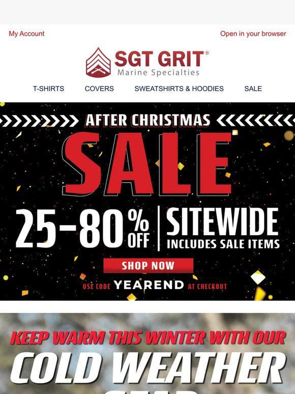 Don’t Miss Out on Our Last Sale of the Year!