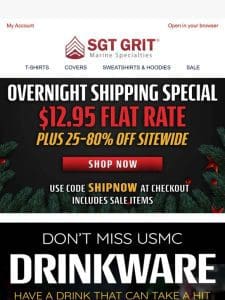 Don’t Miss Out on Overnight Shipping Special!