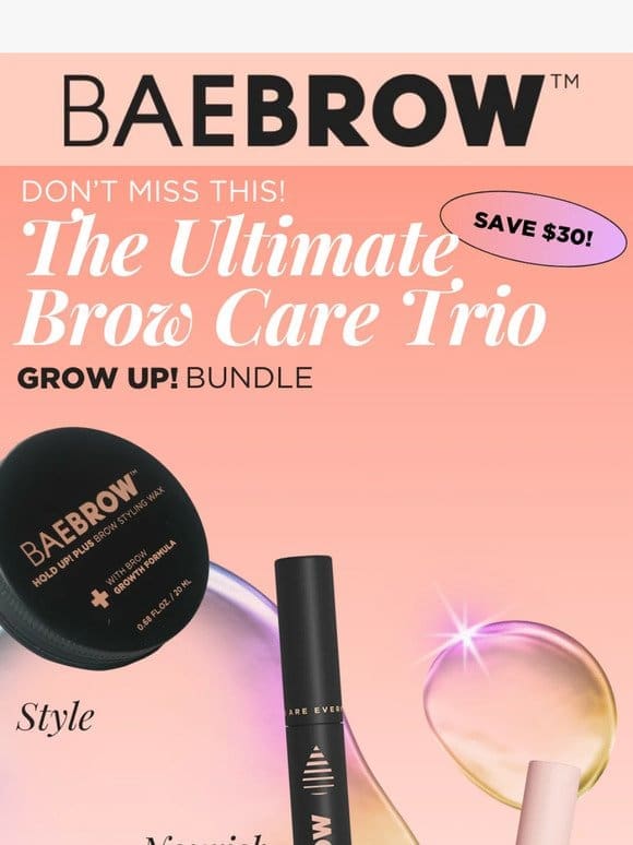 Don’t Miss This! Save $30 With This Brow Care Kit