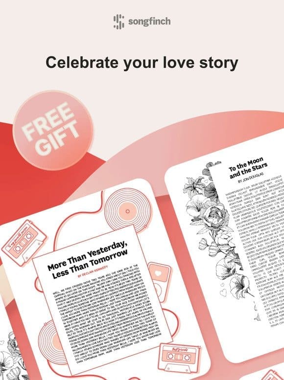 Don’t miss your free gift for Valentine’s