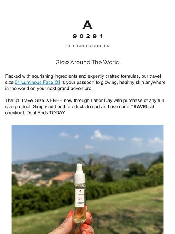 ENDS TOAY – Get A Free Travel Size Face Oil