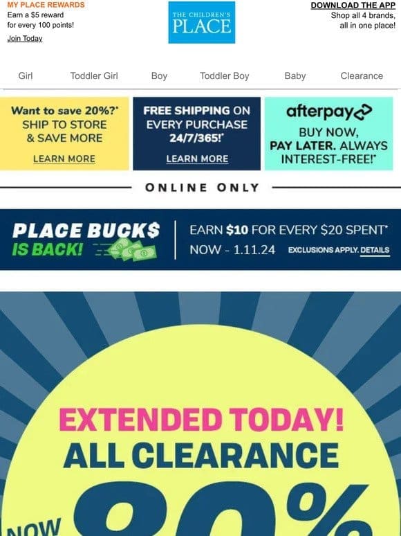 EXTENDED – 1 DAY ONLY: 80% OFF CLEARANCE (100s of styles added)!