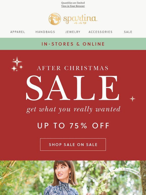 EXTRA 40% OFF Sale Styles