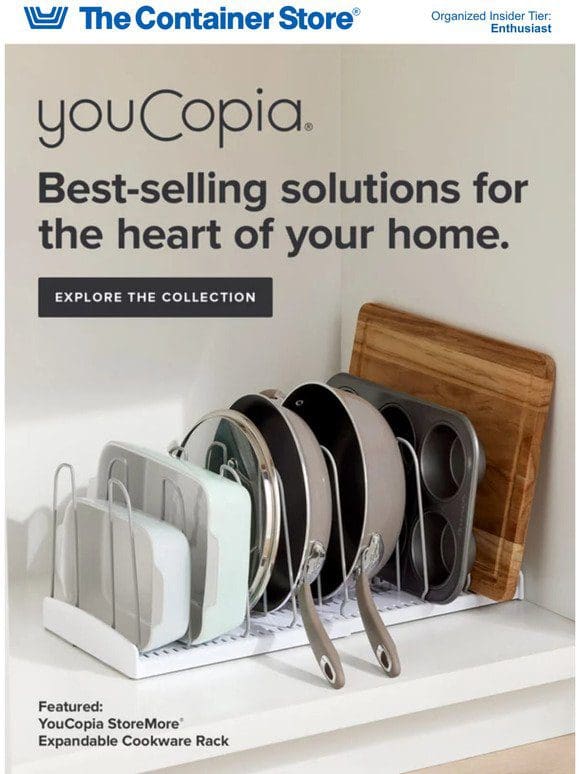 Effortless Kitchen Organization With YouCopia®