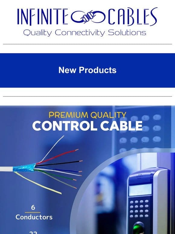 Elevate Control and Connectivity with Our Premium 1000ft 6C 22AWG Shielded Cable!