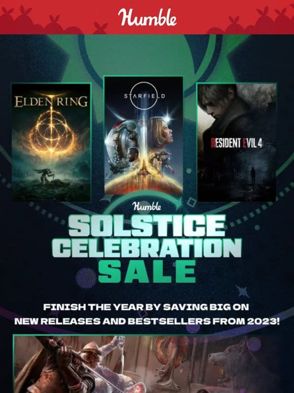End the year with great games in our Solstice Celebration Sale!