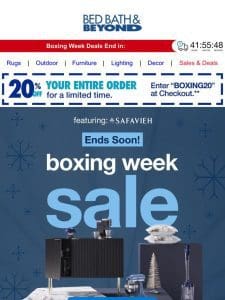 Ending Soon: Boxing Week Deals to Ring in 2024