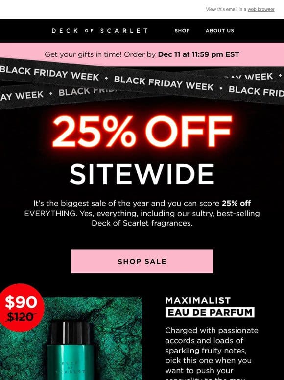 Enjoy the best Black Friday deals EVER