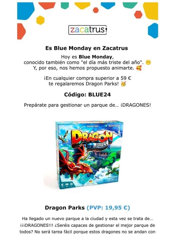 Es Blue Monday en Zacatrus