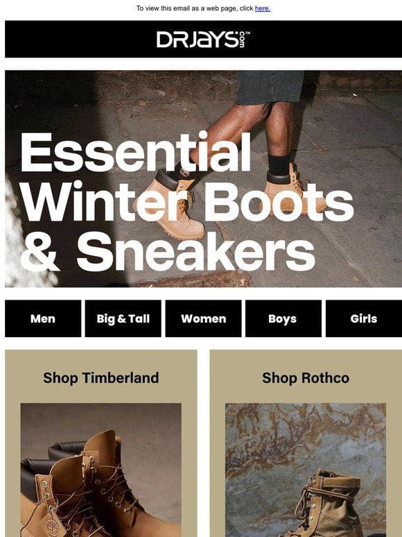 Essential Winter Boots and Sneakers