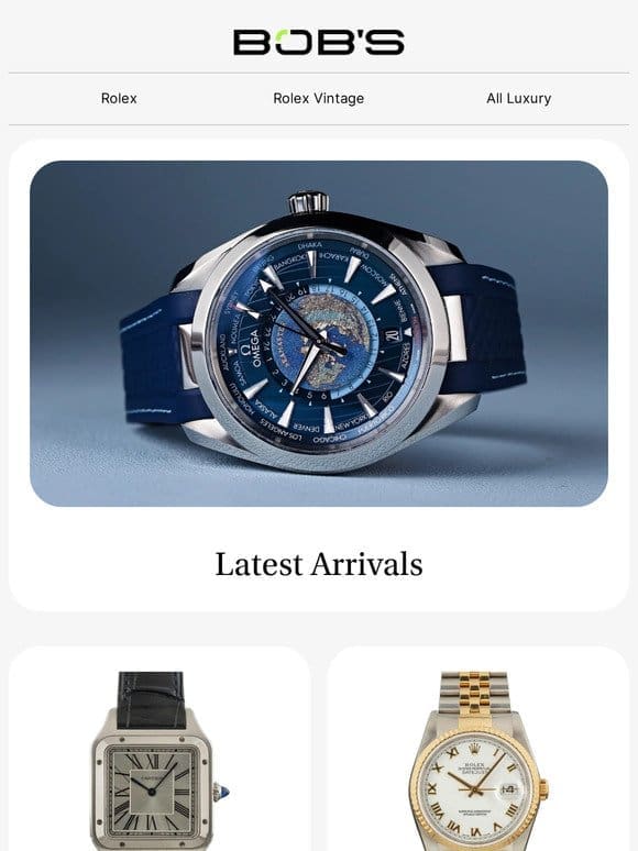 Everyone’s Buzzing About Our Latest Luxury Watch Arrivals