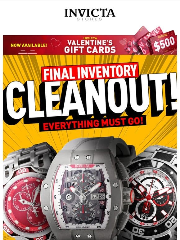 Everything MUST GO❗️  Final Inventory SWEEPOUT❗️