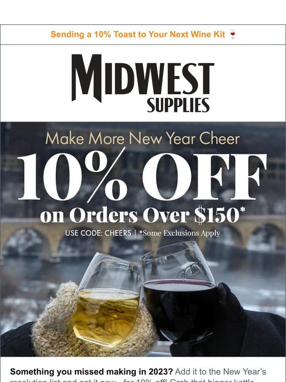 Everything Pours Easier at 10% Off