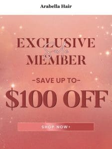 Exclusive Member Sale