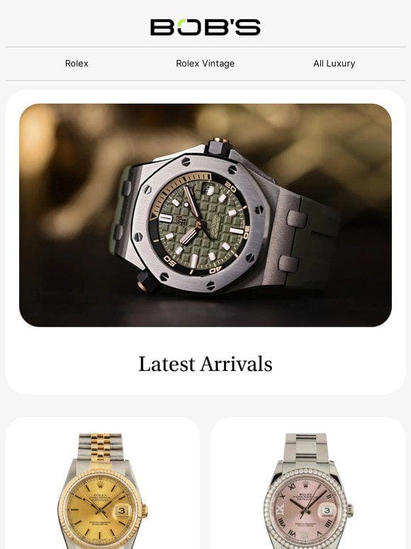 Explore our Exclusive Pre-Owned Watch Selection