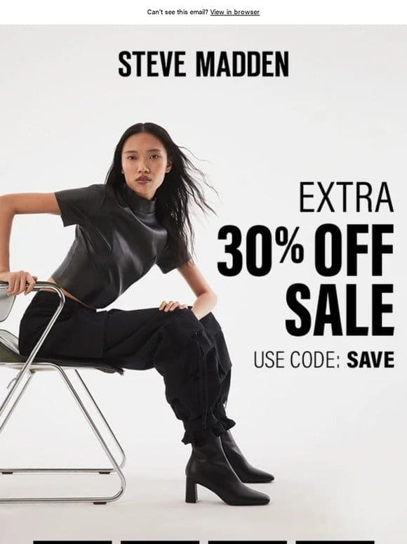 Extra 30% OFF SALE