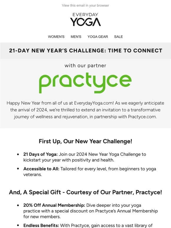 FREE 21-Day New Year’s Challenge!  ‍♀��