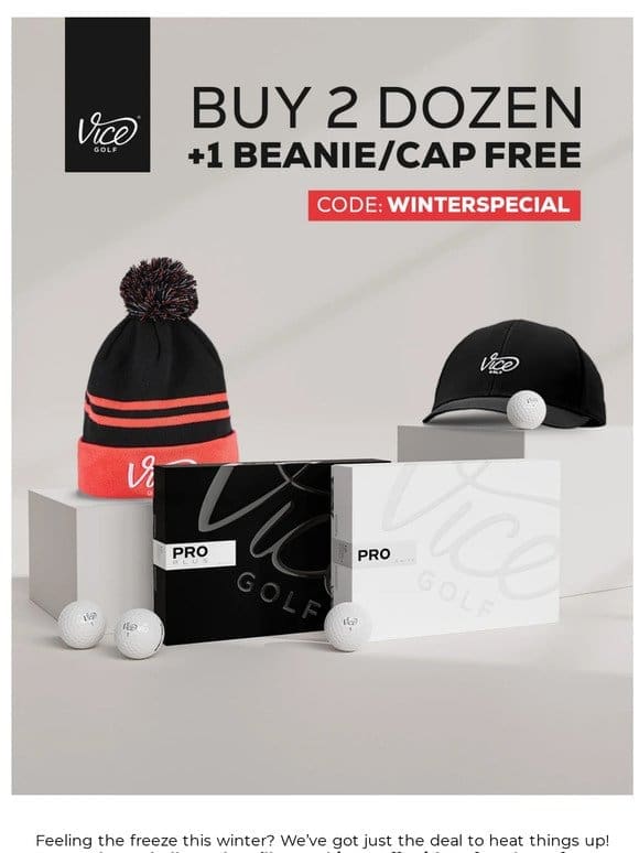 FREE CAP OR BEANIE: Hats Off To 2024