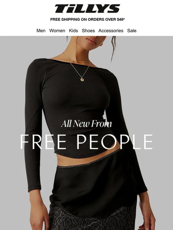 FREE PEOPLE All New Collection