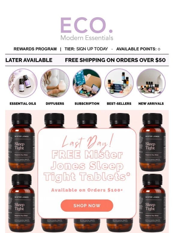 FREE* Sleep Tight Tablets