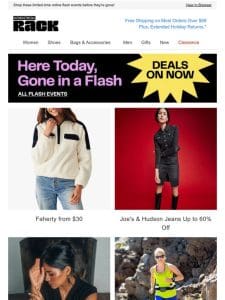 Faherty from $30 | Joe’s & Hudson Jeans Up to 60% Off | Sterling Forever Jewelry Up to 65% Off | And More!