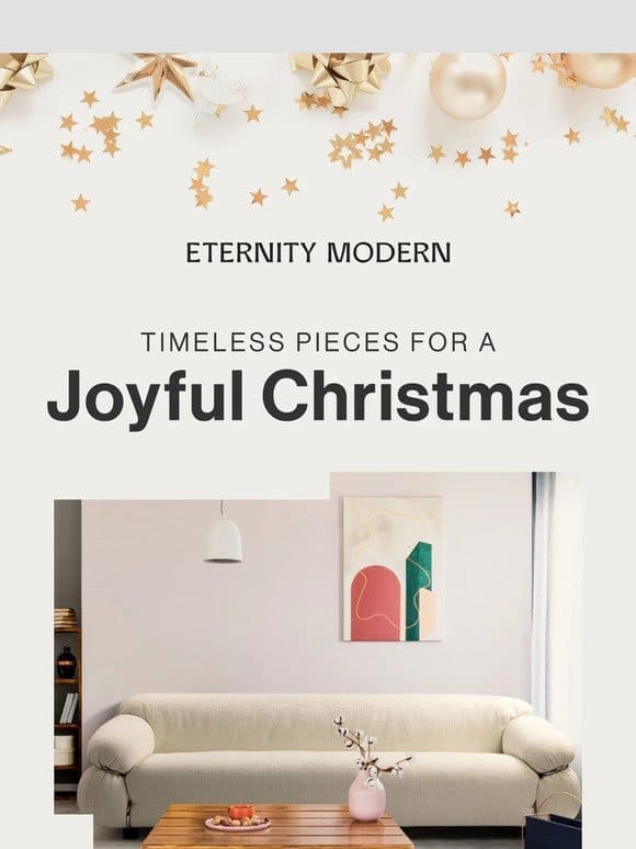 Feel the Warmth of Christmas with Eternity Modern