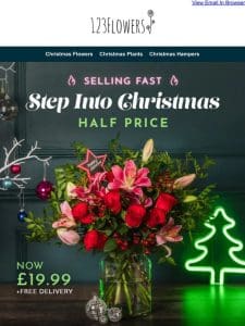 Final Call! £19.99 For Step Into Christmas!