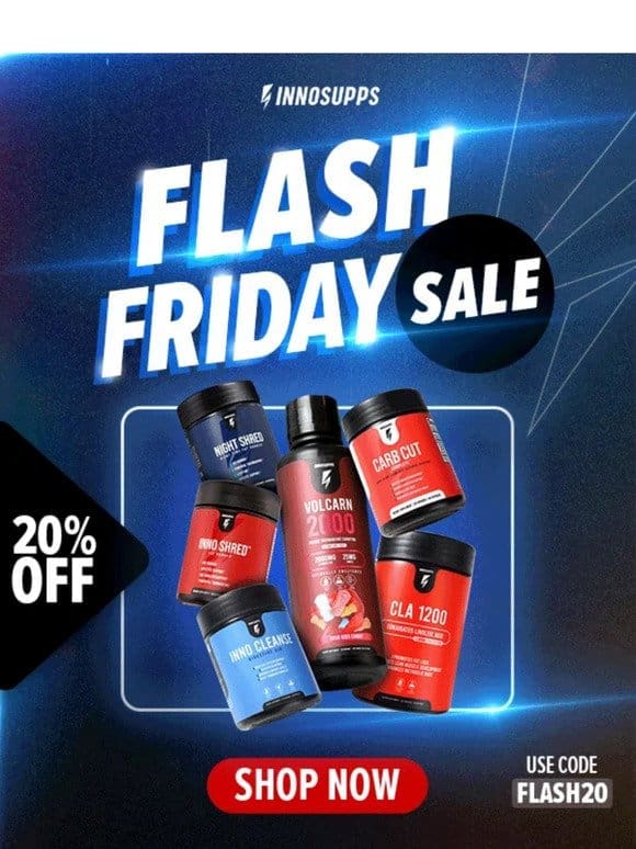 Flash Friday Alert: 20% Off EVERYTHING + FREE GIFT