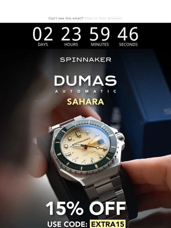 Flash Sale Alert: Dumas Sahara Edition ⌛