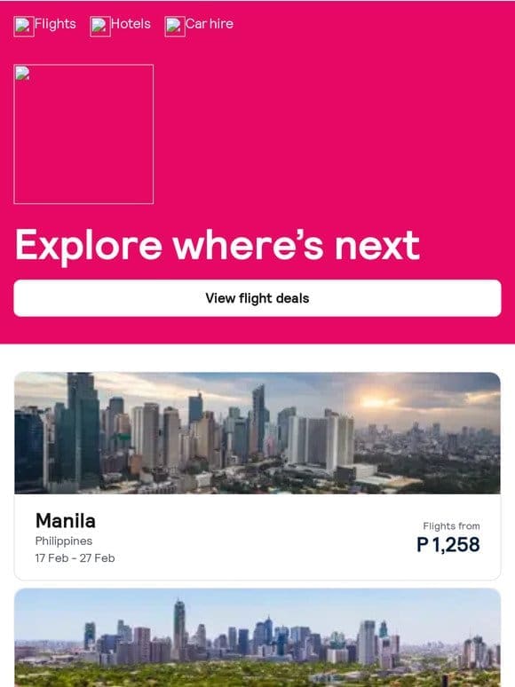 Flight deals from Roxas City Airport – from P 1，258