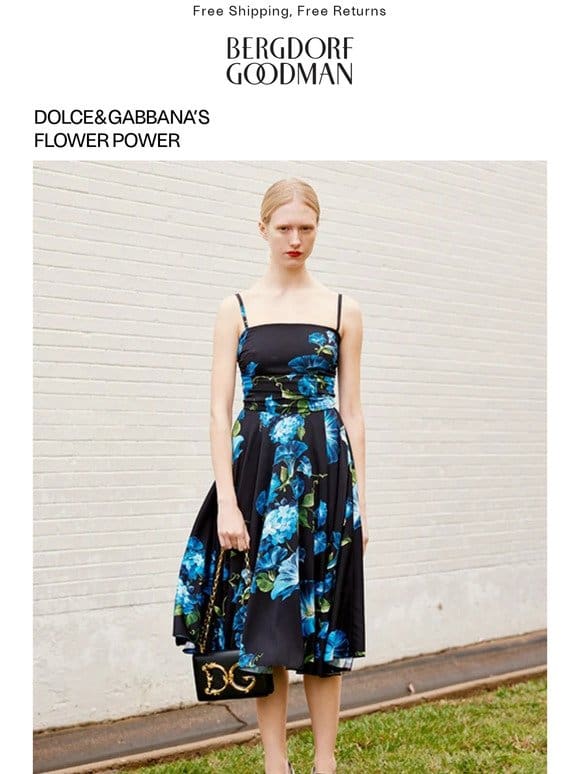 Flower Power: DOLCE & GABBANA Pre-Spring ​