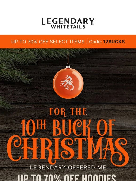 For the 10th Buck of Christmas…