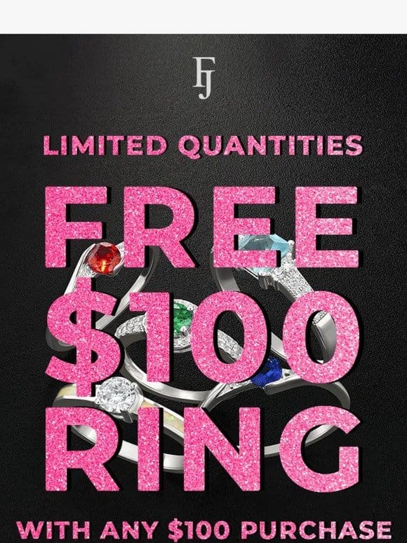 Free $100 Ring