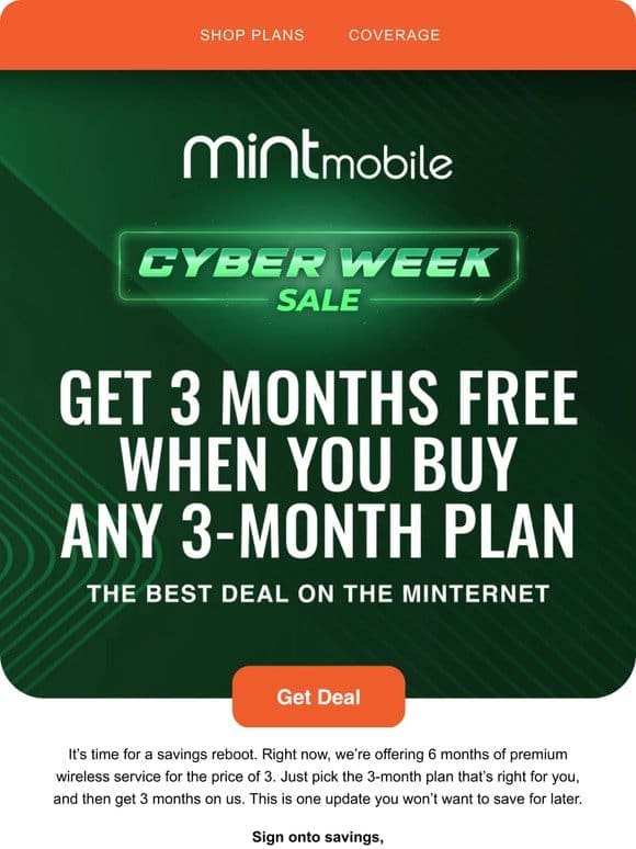 Free wireless is live for Cyber Week