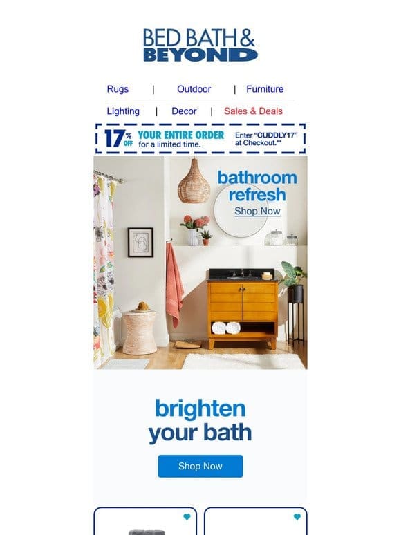 Fresh Savings to Refresh Your Bathroom