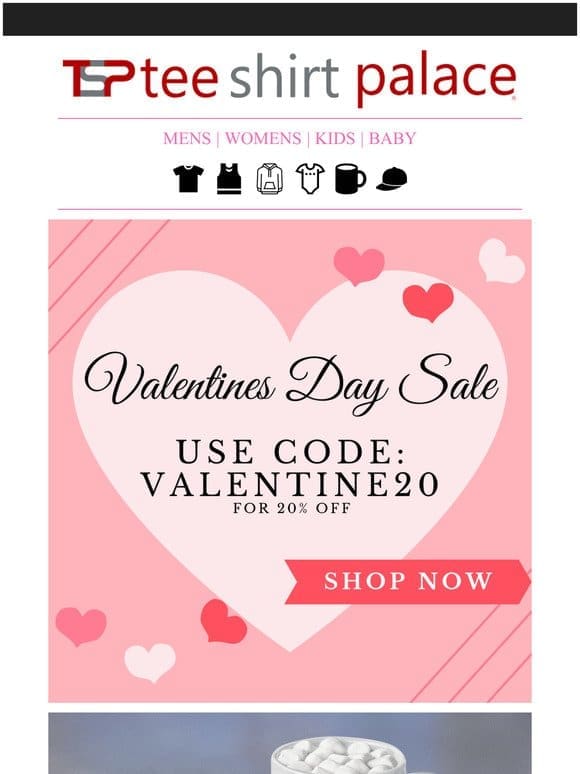 GET READY FOR VALENTINES DAY! 20% OFF LIMITED TIME!