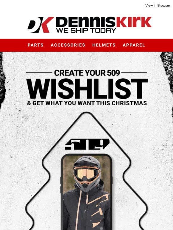 Get 509 on YOUR wishlist!