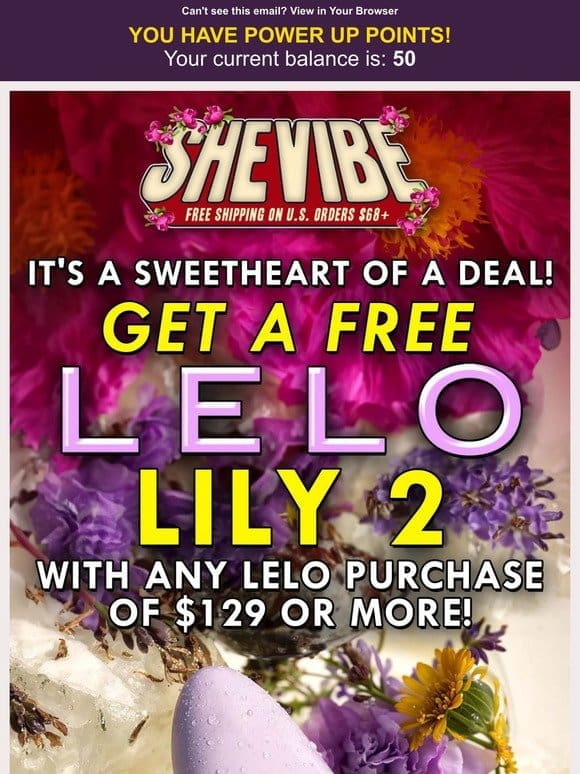 Get A Free LELO Lily 2 At SheVibe!