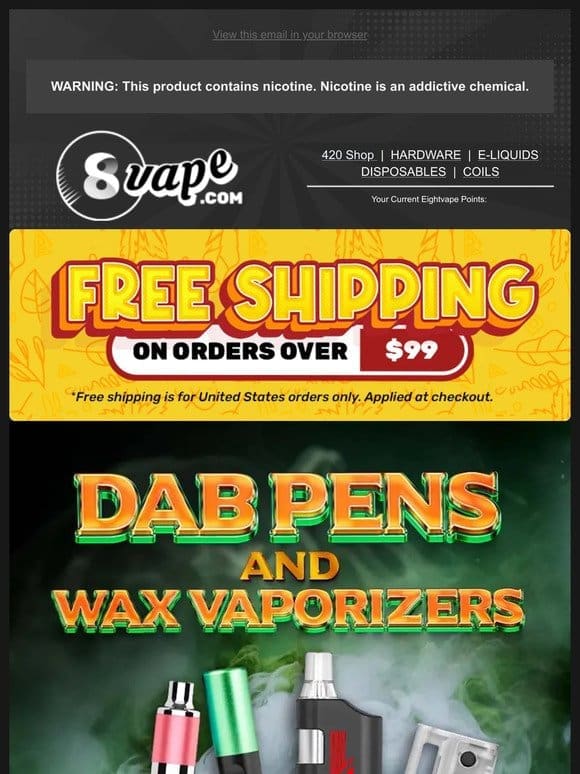 Get FREE Juice with Every Vape Kit!