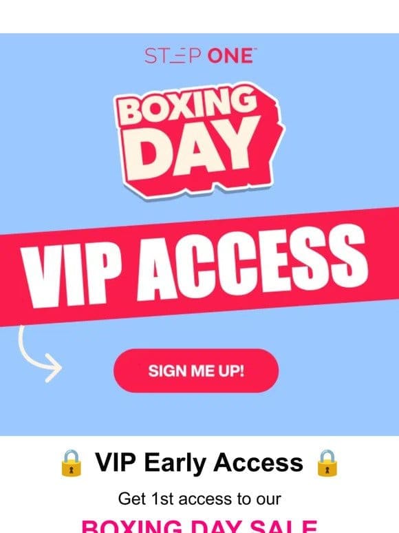 Get VIP Sale Access