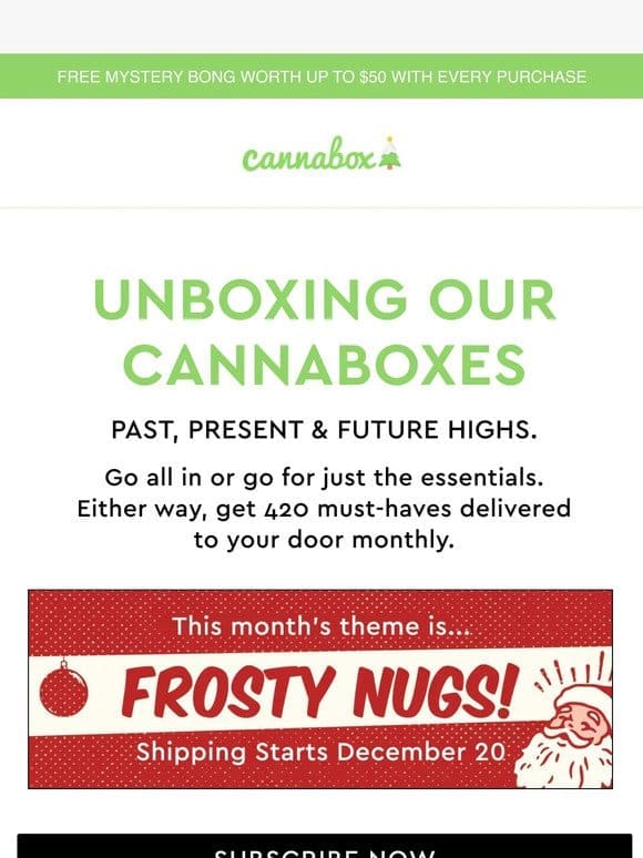 Get our NEW ‘Frosty Nugs’ theme  ❄️