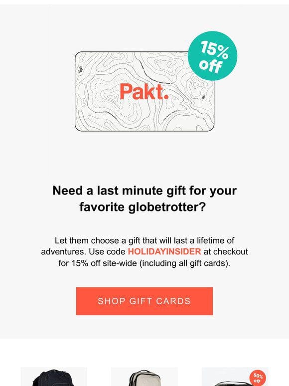 Gift Cards   now 15% off