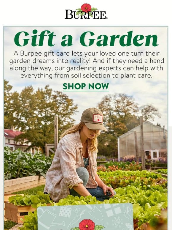 Gift a garden