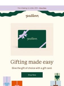 Gifting made easy