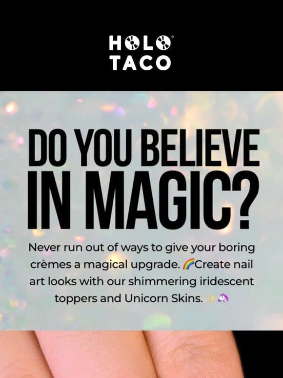 Go for a magical mani upgrade