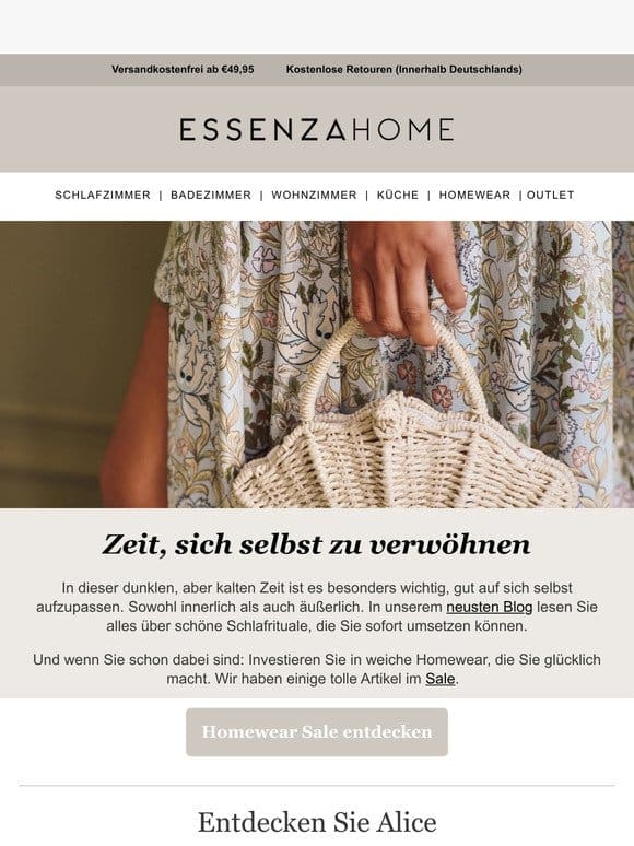 Gönnen Sie sich ein neues Homewear im Sale!