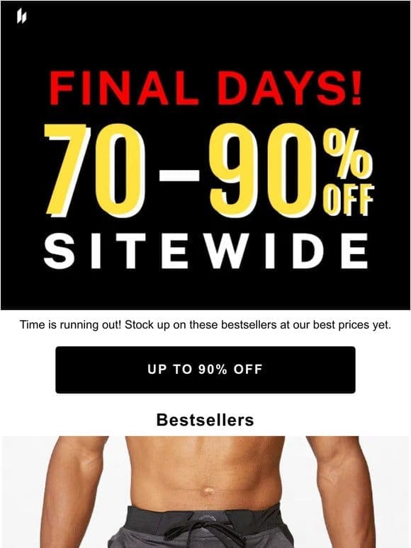 Grab Your Gear – Up to 90% Off Bestsellers
